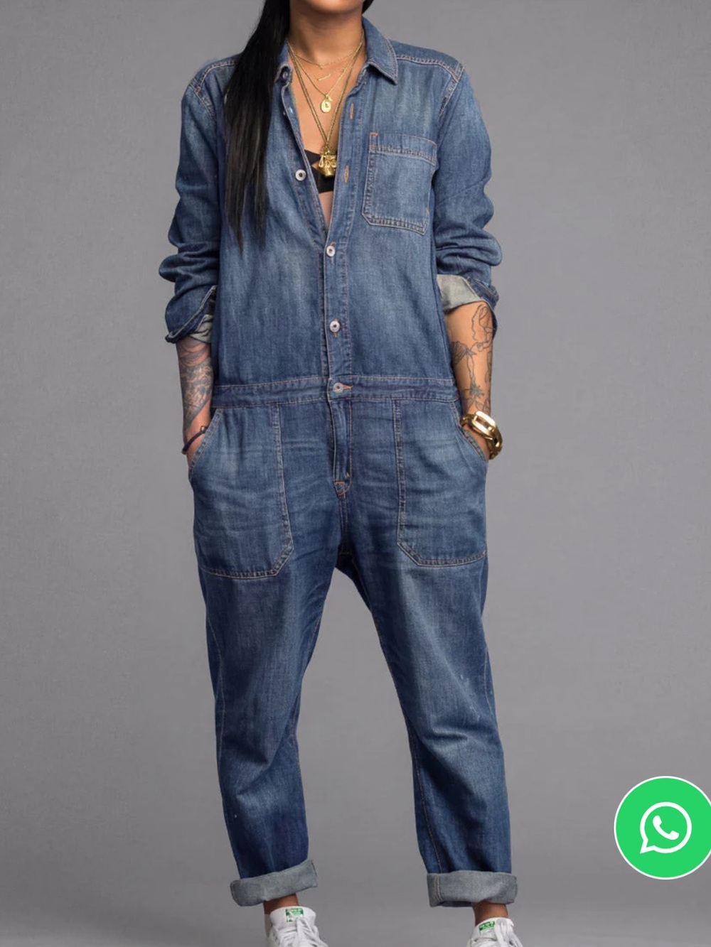 Madepants Originals denim jumpsuit